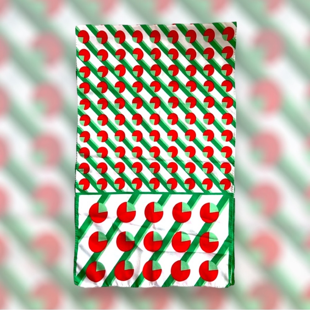 Vintage 50” Long Rectangular Scarf - image 2